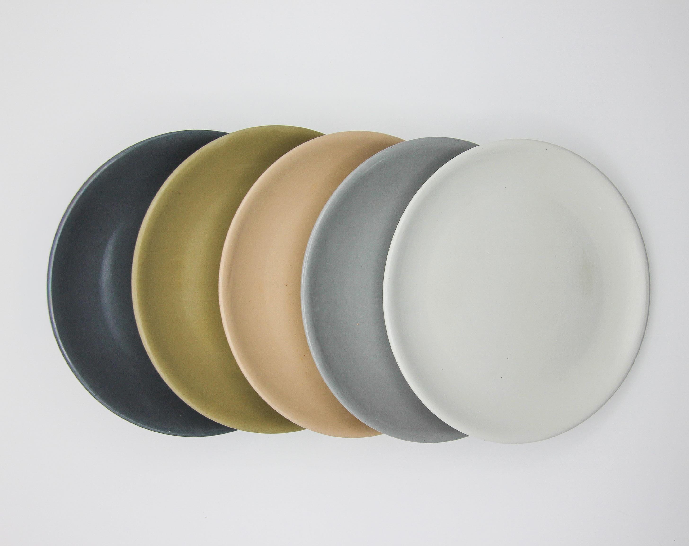 Round Cement Catchall Dish