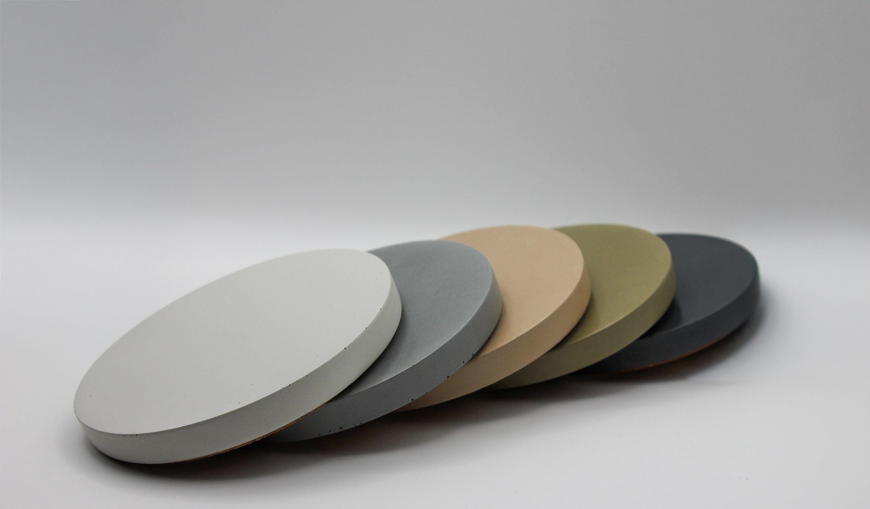 Minimalist Cement Coasters