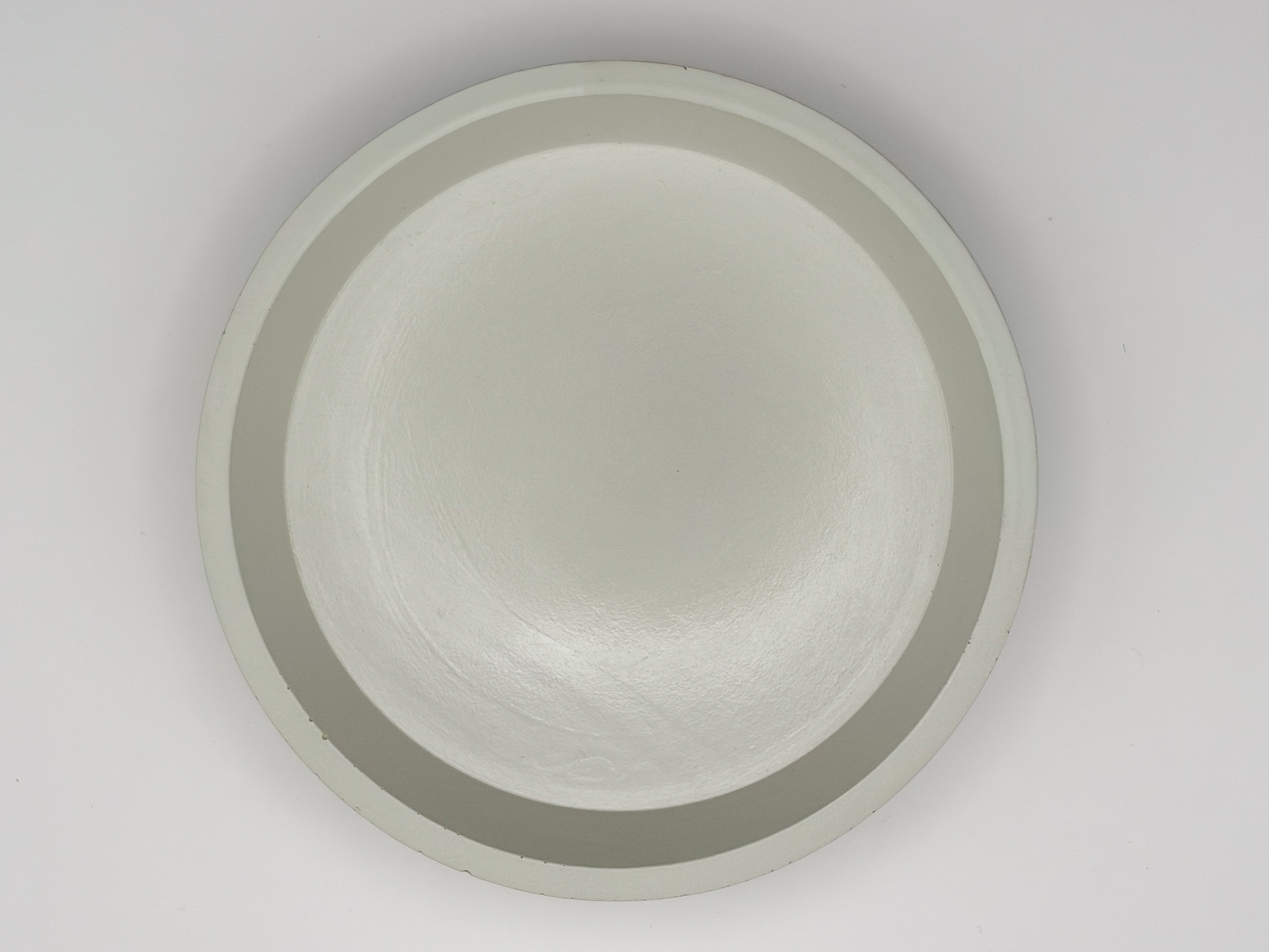 Round Cement Catchall Dish with Lip or Coaster
