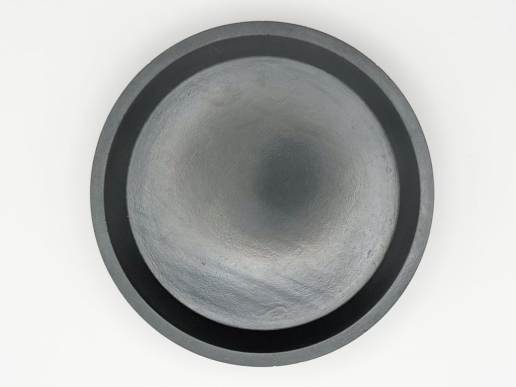 Round Cement Catchall Dish with Lip or Coaster